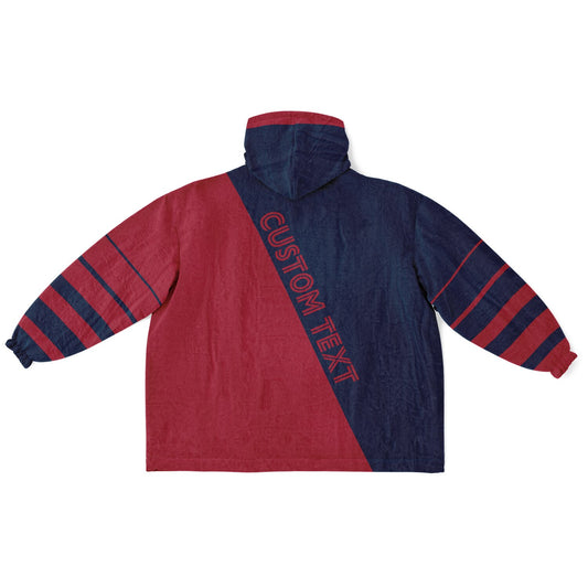 Navy & Red Split Decision