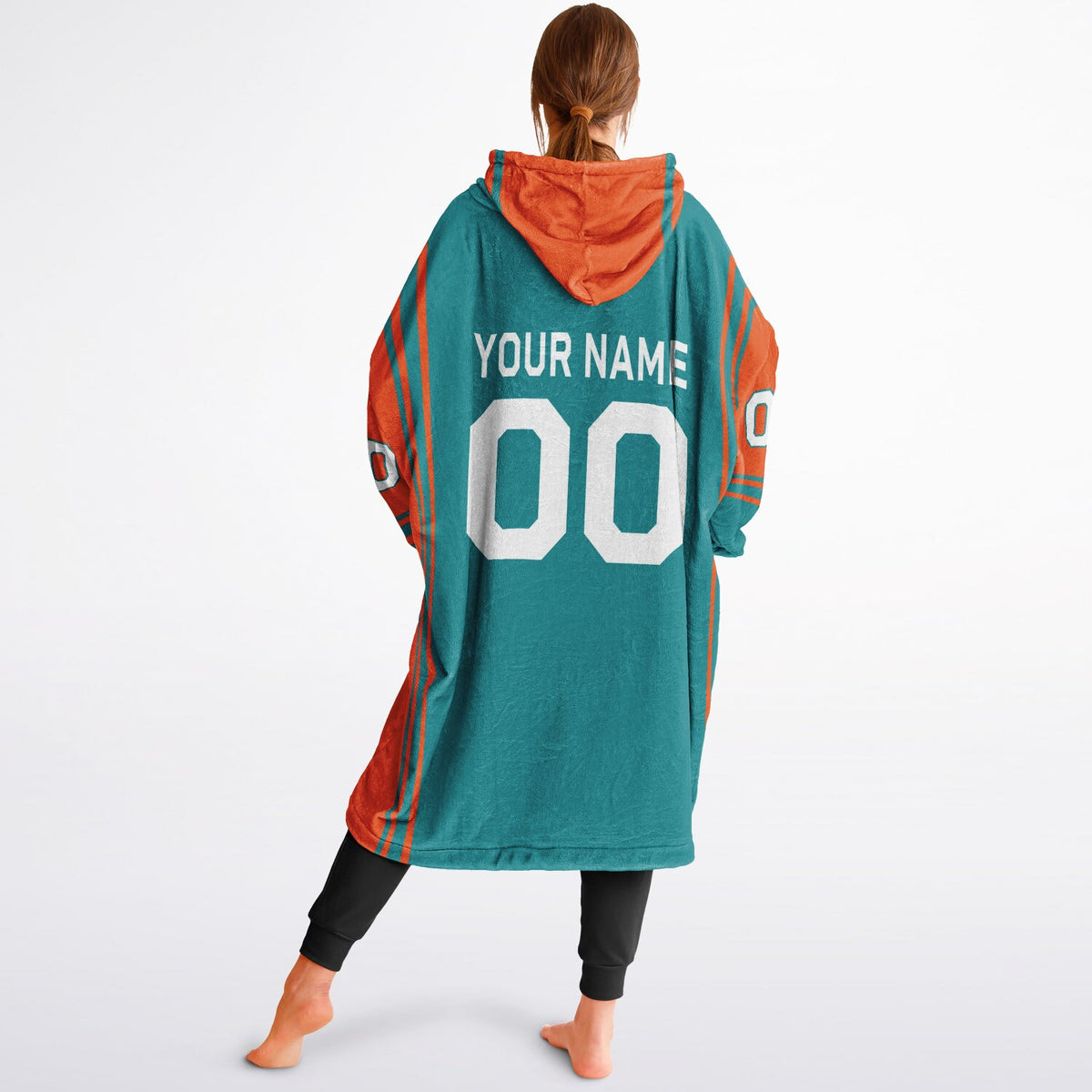 Aqua & Orange Bold