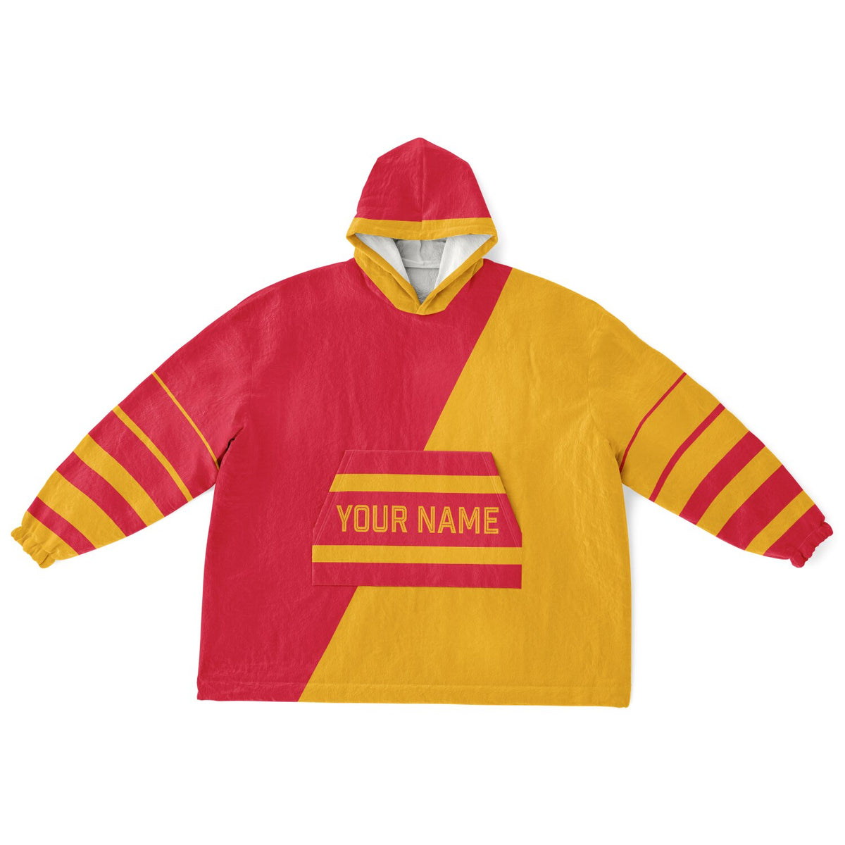 Red & Gold Split Decision