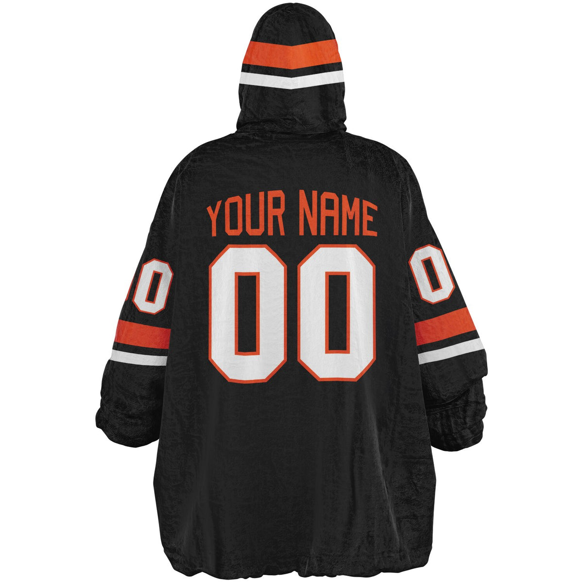 Black/Orange/White Superfan Reversible