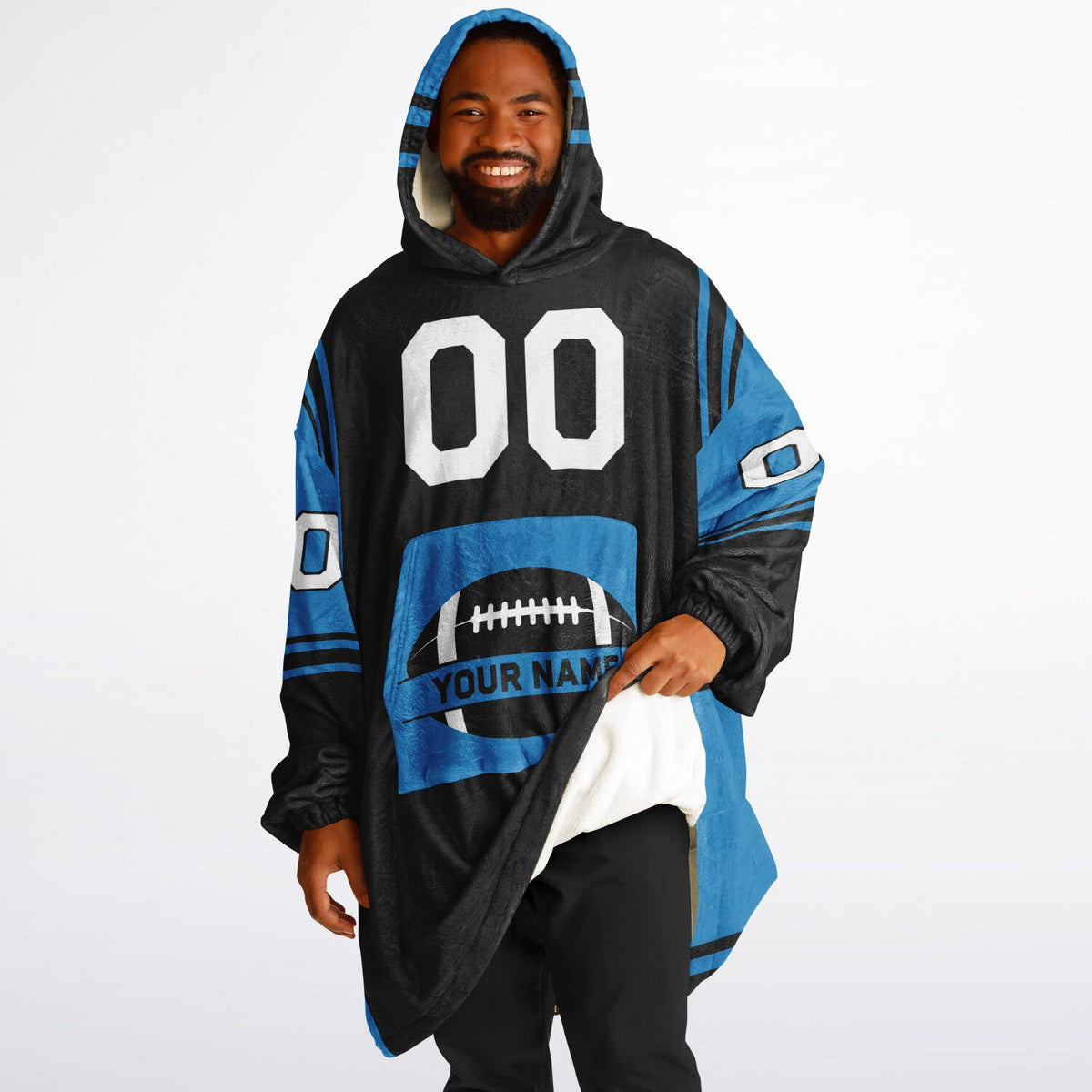 Black/Blue Bold
