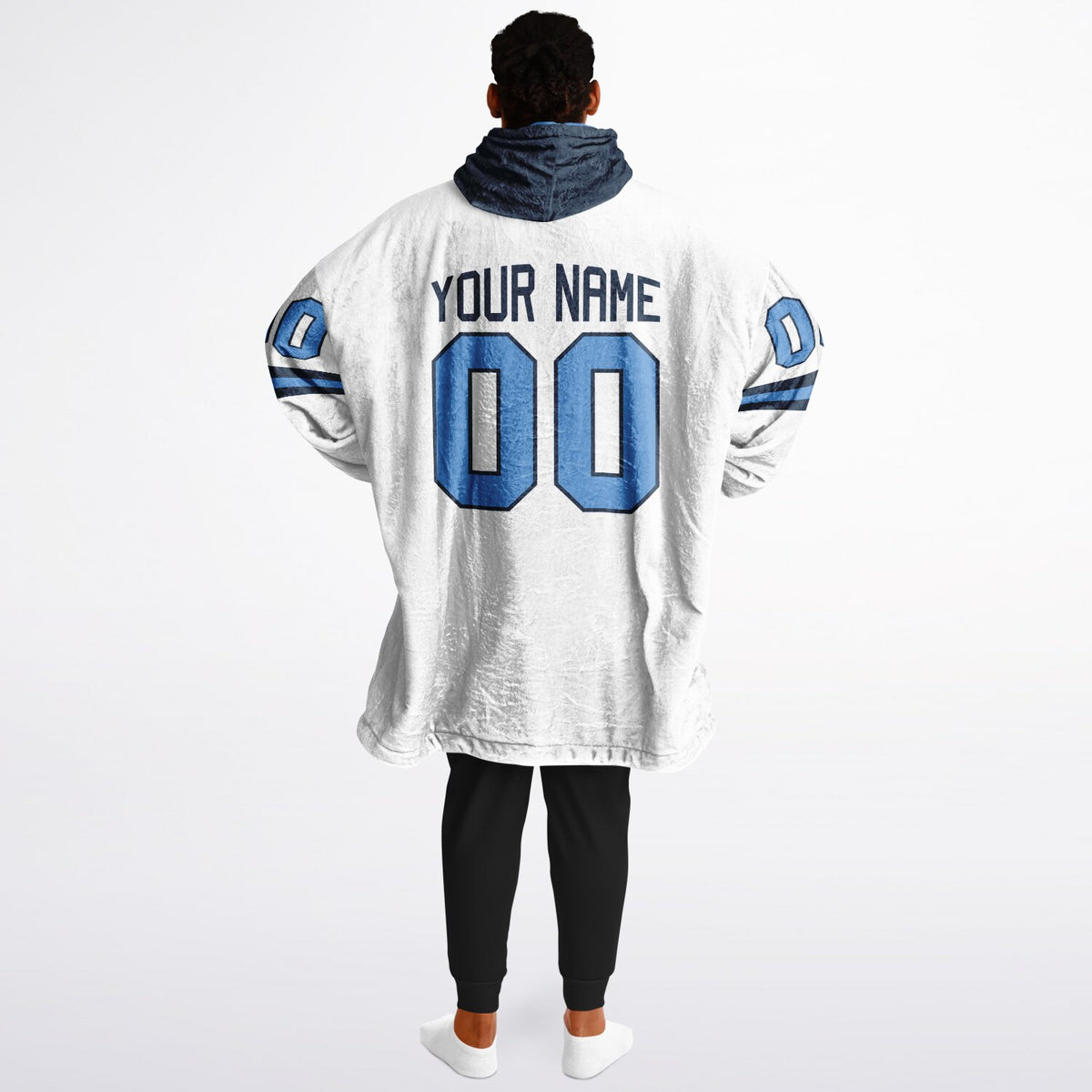 Light Blue/Navy Superfan Reversible