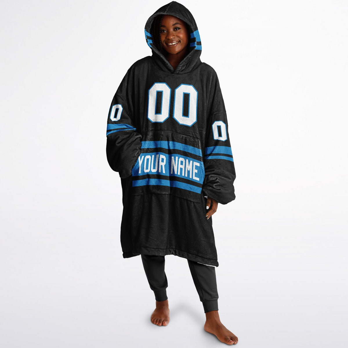 Black/Blue Superfan Reversible