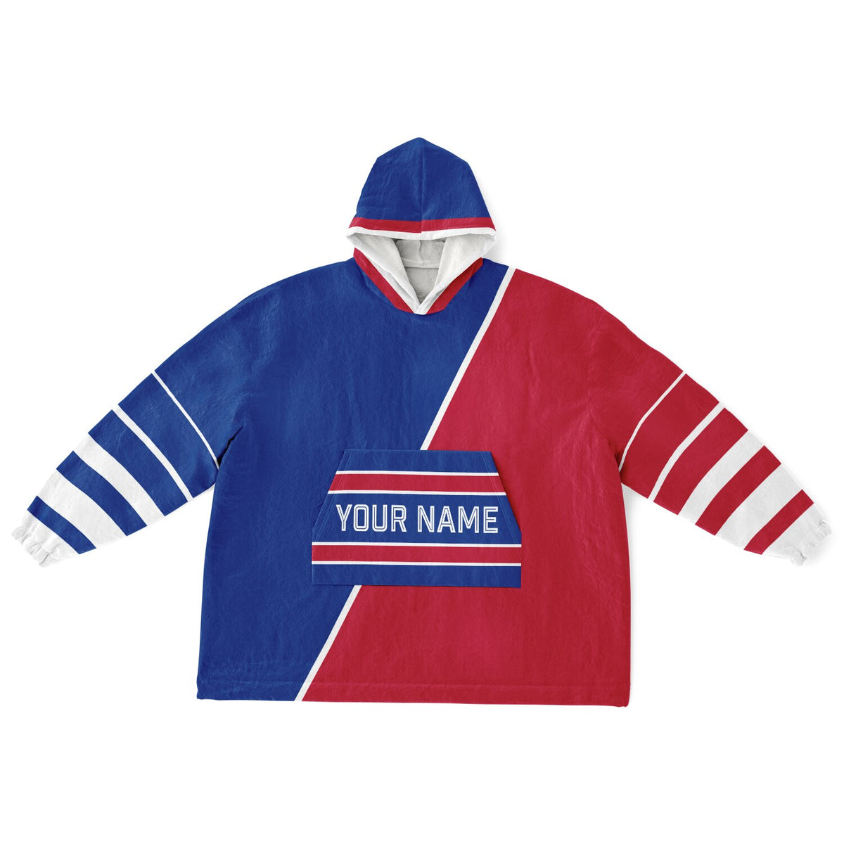 Blue Red White Split Decision