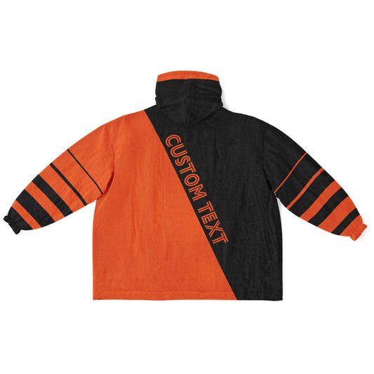 Black & Orange Split Decision