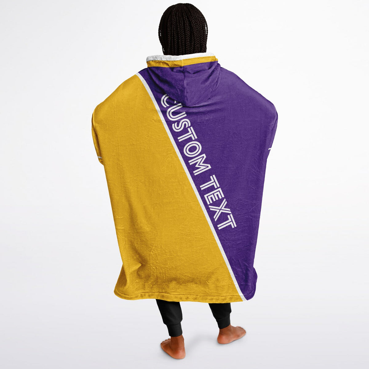 Purple Gold White Split Decision