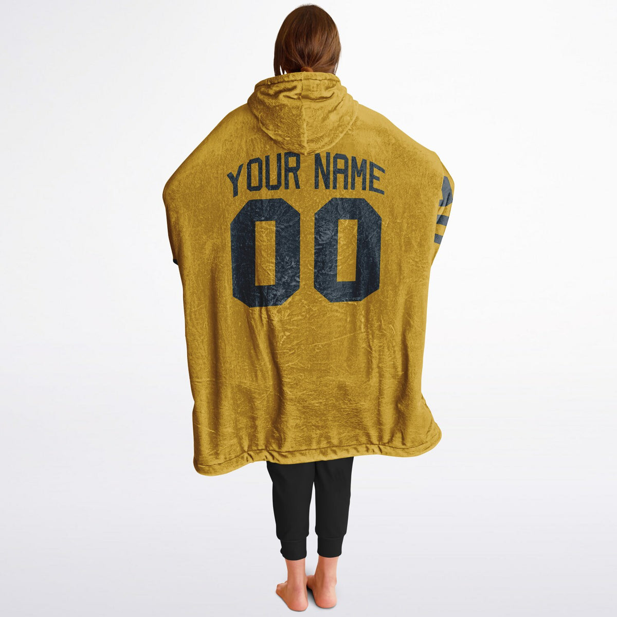 Charcoal & Mustard Superfan Reversible
