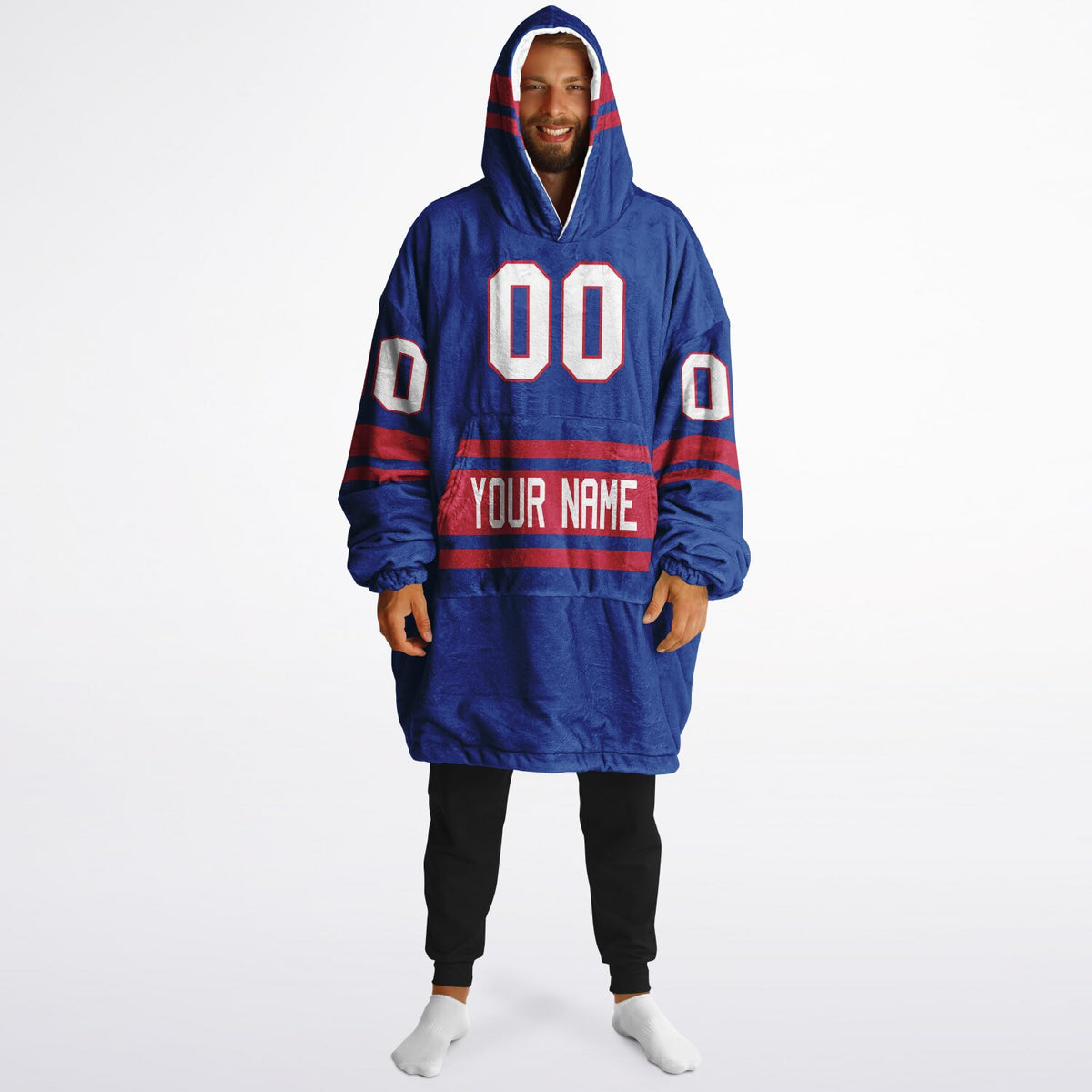 Blue/Red Superfan Reversible