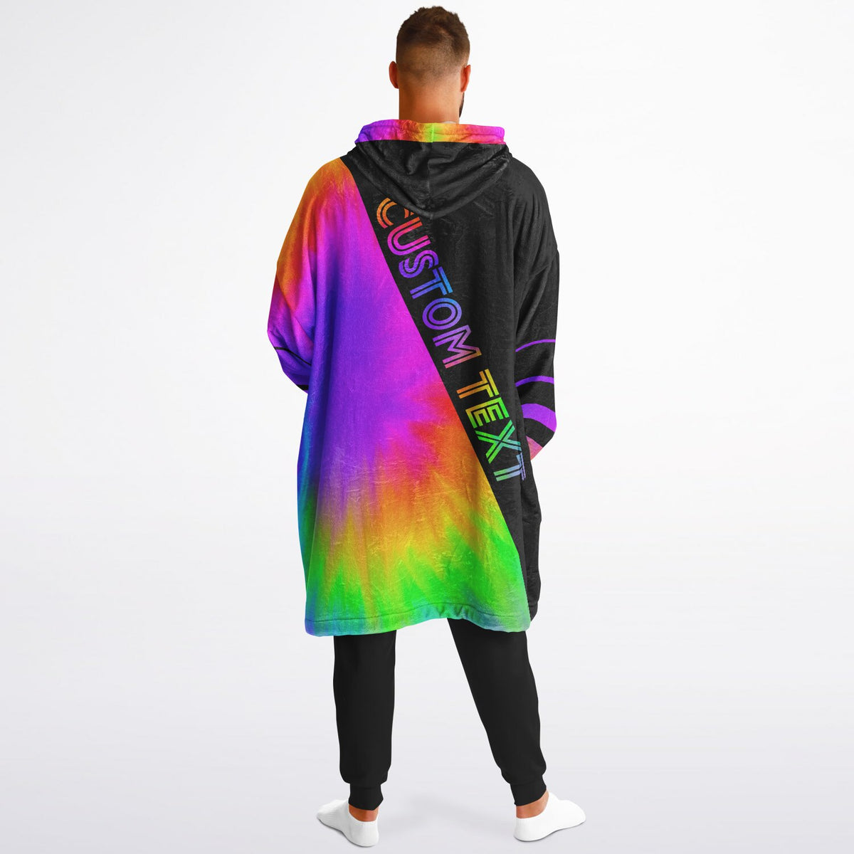 Black & Tie Dye Split Decision