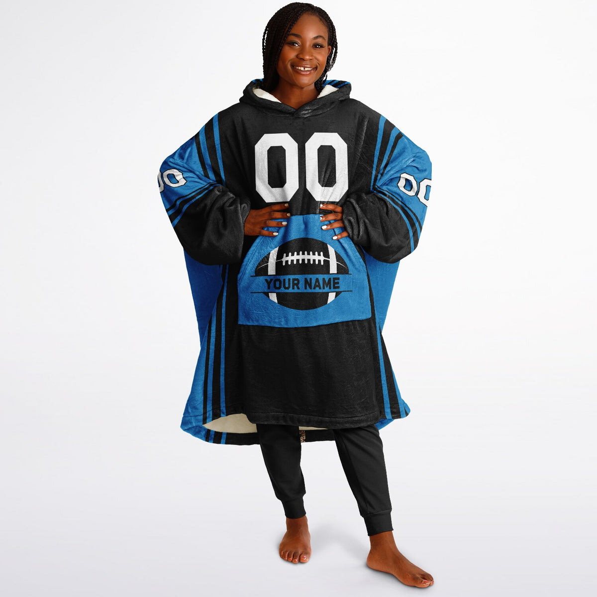 Black/Blue Bold