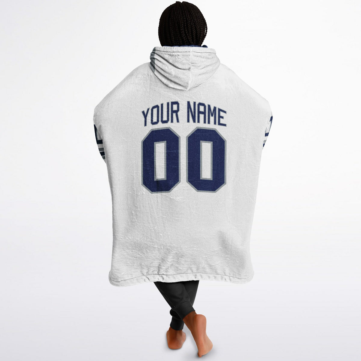Blue/White/Gray Superfan Reversible