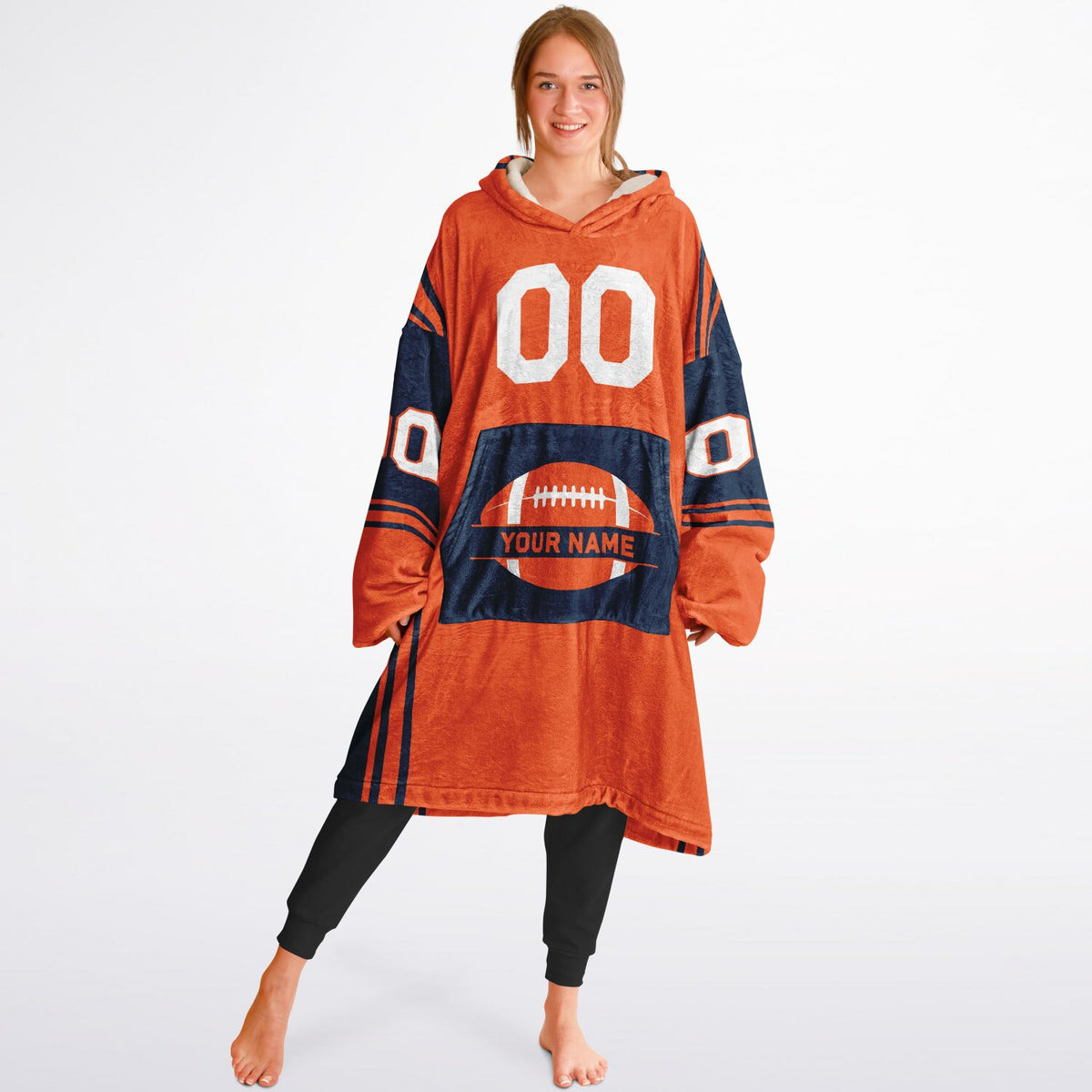Orange/Navy Bold