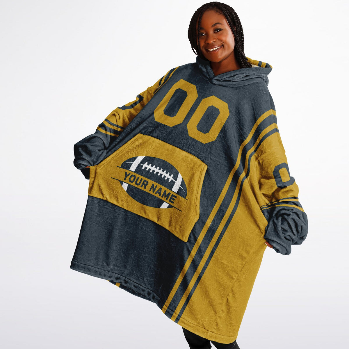Charcoal & Mustard Bold