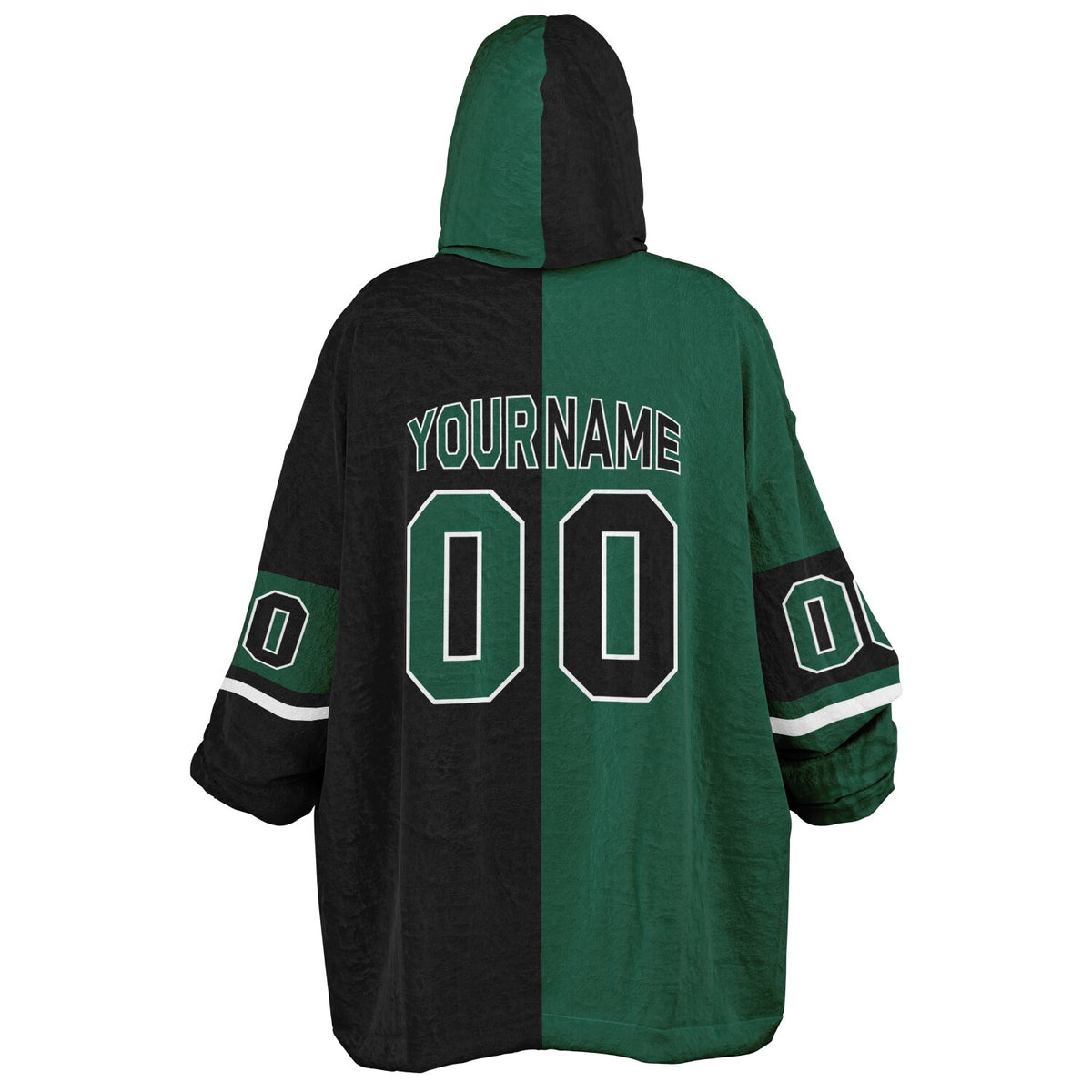 Green/Black/White Halftime