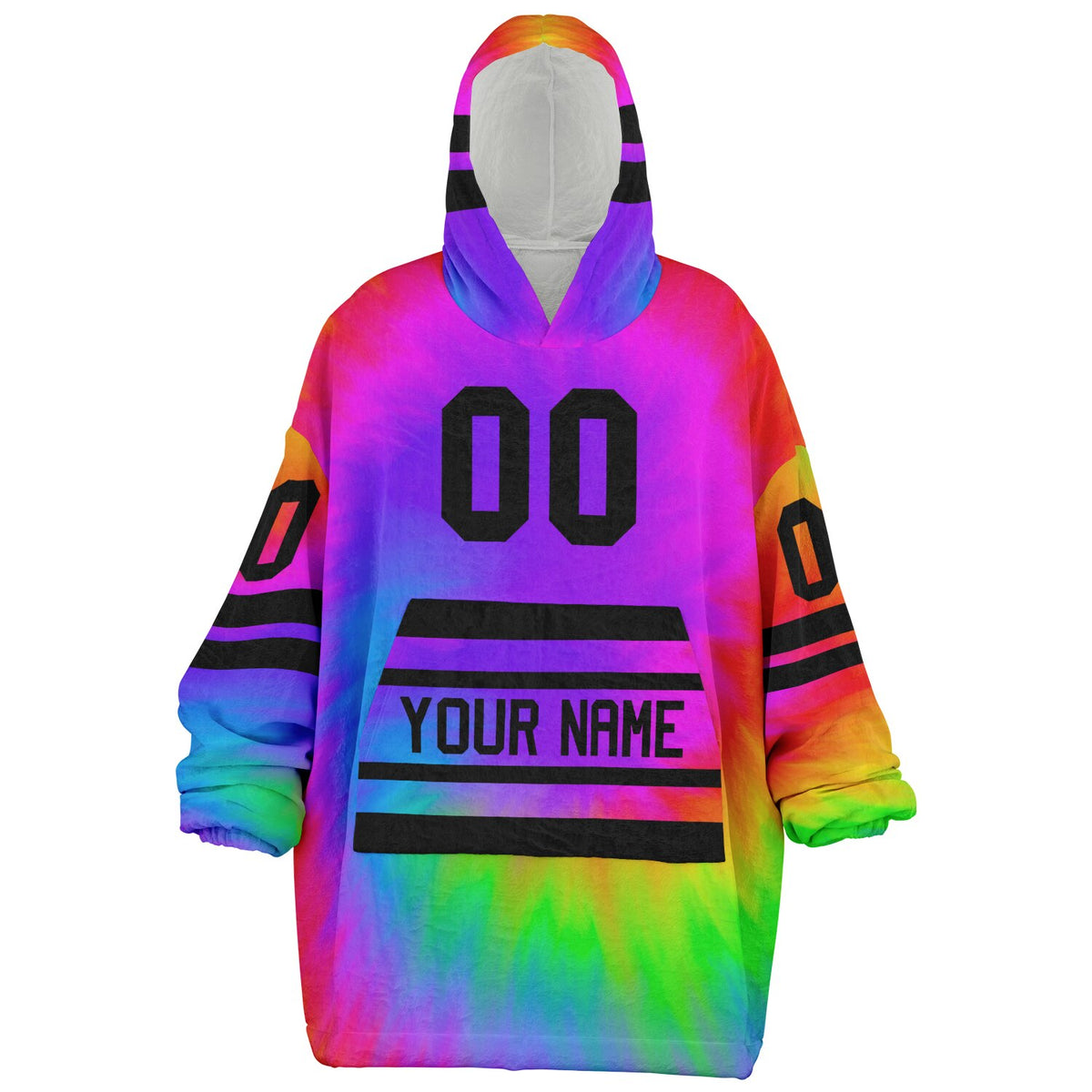 Tie Dye & Black Classic
