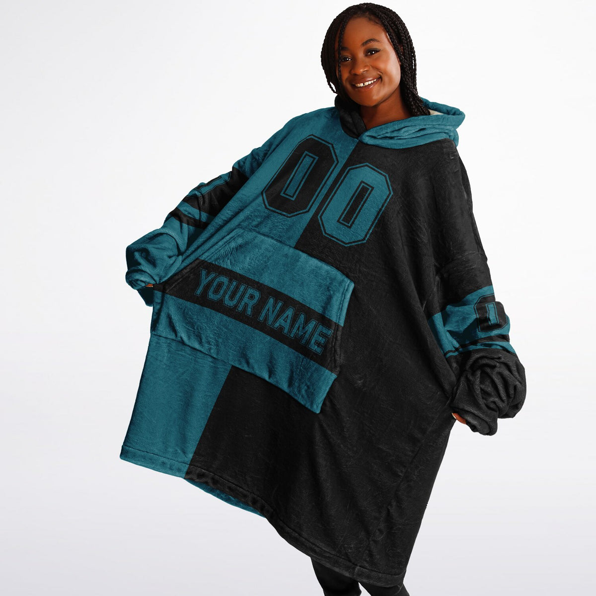 Teal/Black Halftime