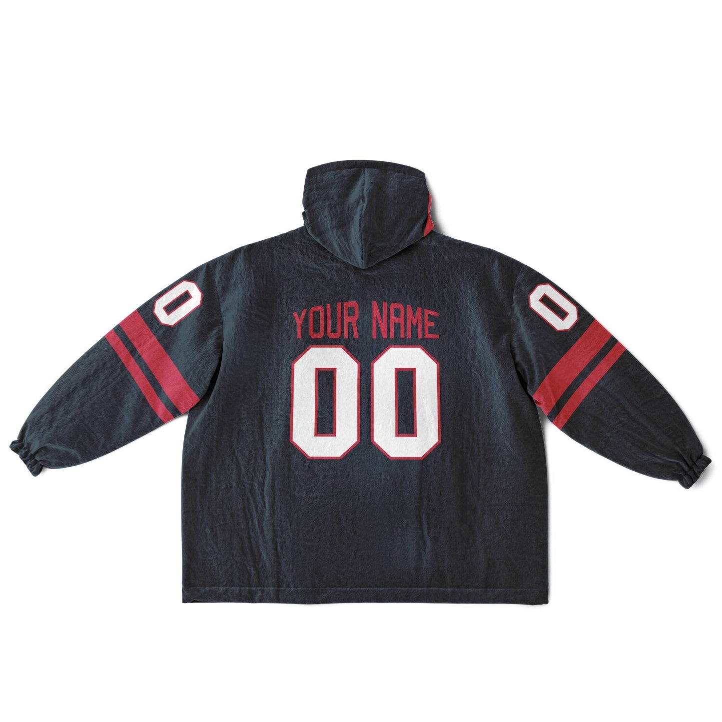 Deep Steel Blue/Red Superfan Reversible