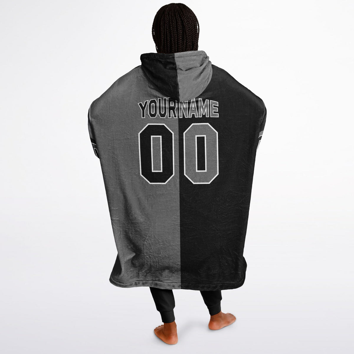 Black Gray White Halftime