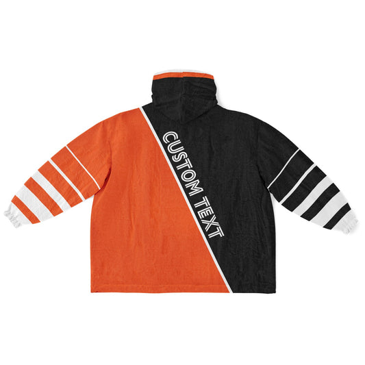 Black Orange White Split Decision