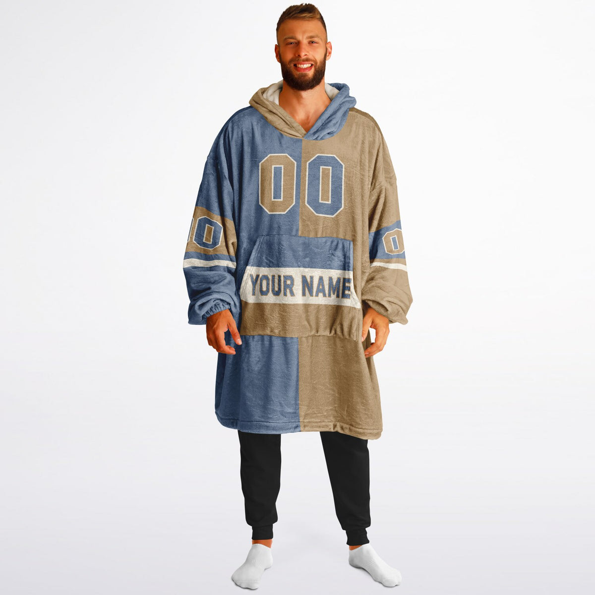 Slate Blue Cream Camel Halftime