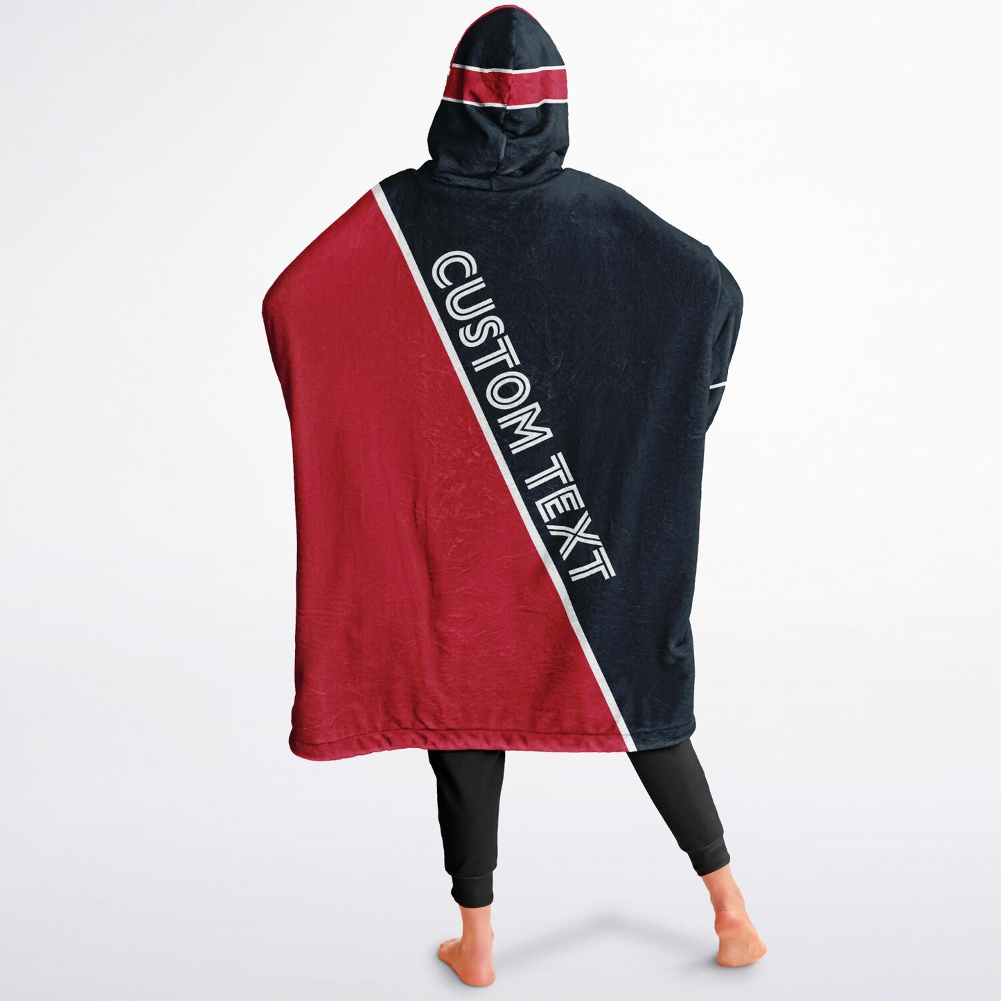 Deep Steel Blue/Red/White Everyday Reversible