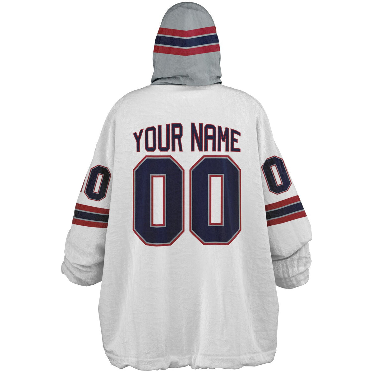 Navy/Red/Silver Superfan Reversible