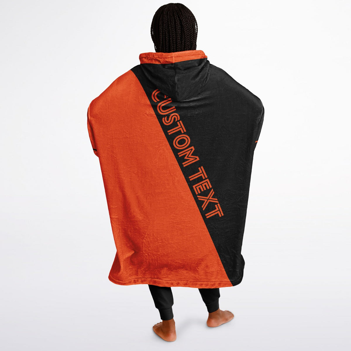 Black & Orange Split Decision