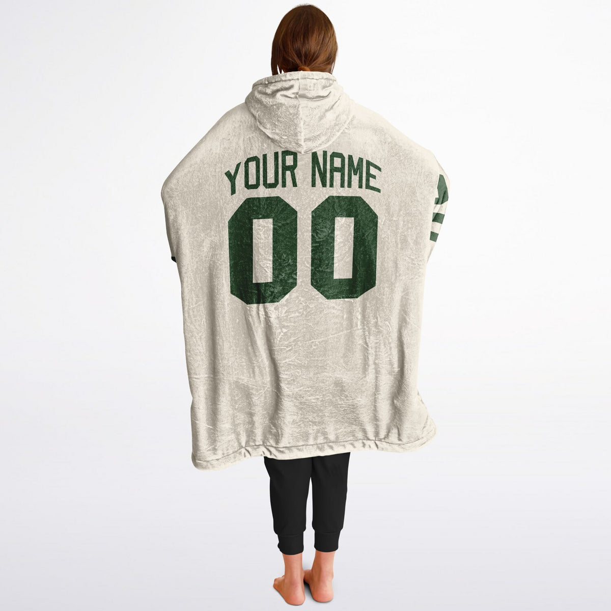 Forest Green & Cream Superfan Reversible