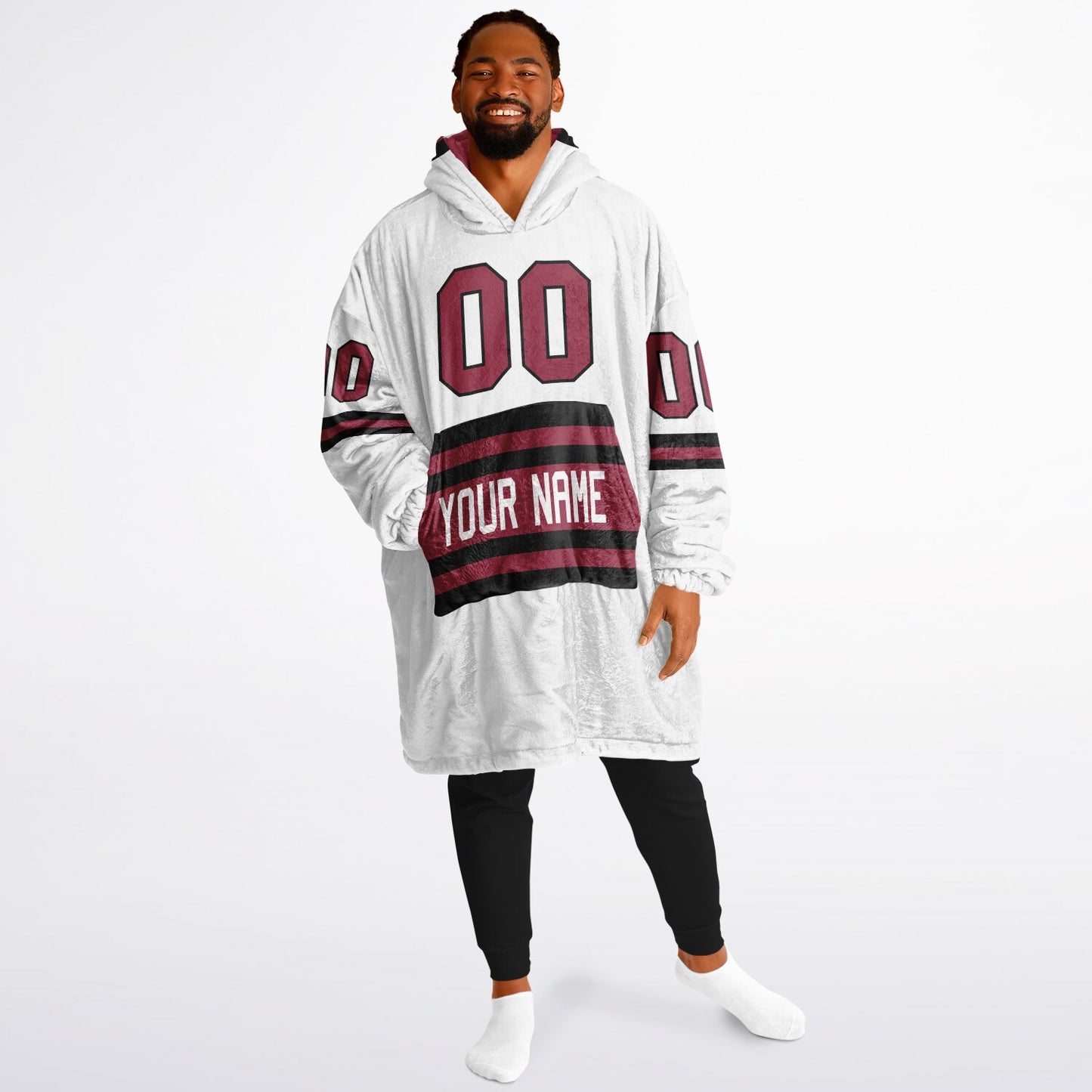 Cardinal Red/Black Superfan Reversible