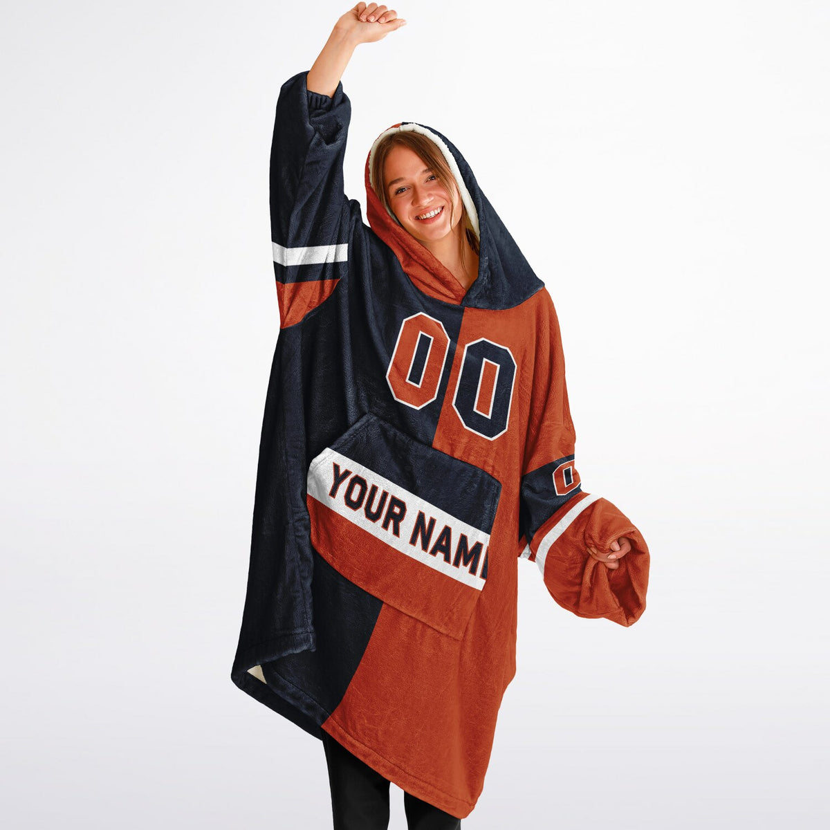 Navy/Orange/White Halftime
