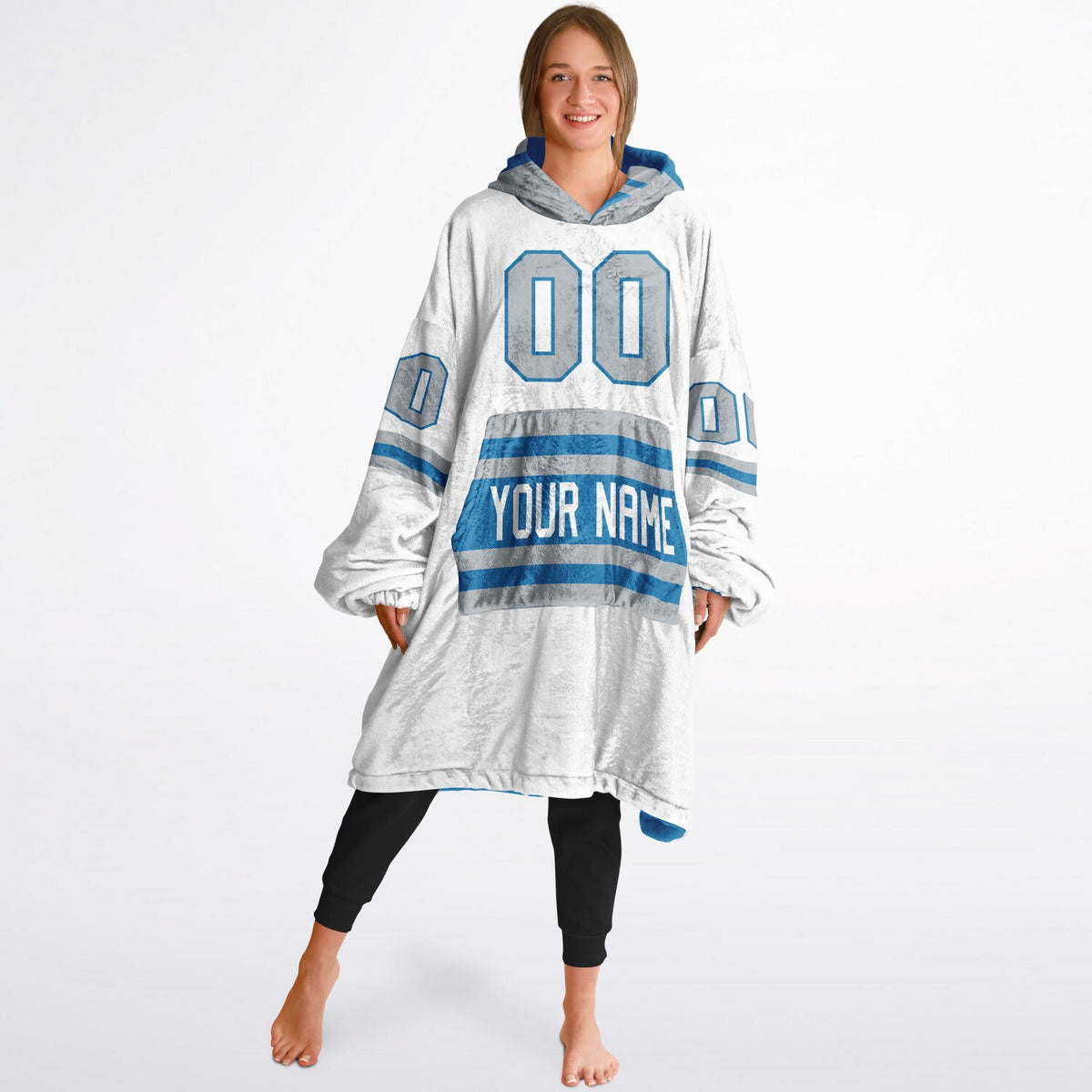 Blue/Silver Superfan Reversible