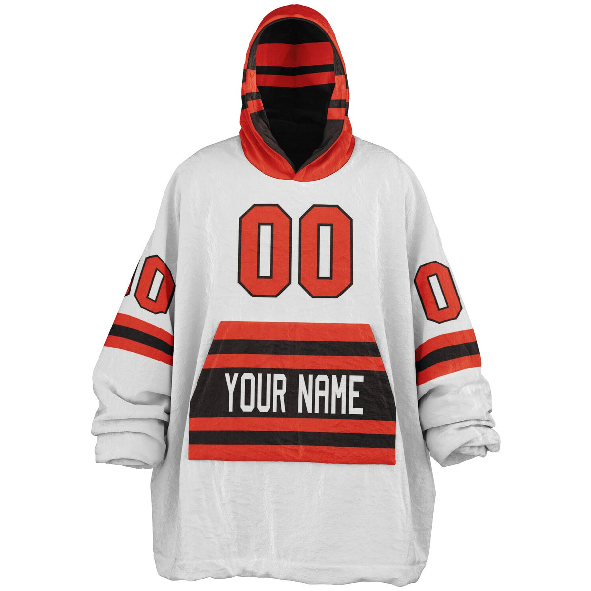 Brown/Orange Superfan Reversible