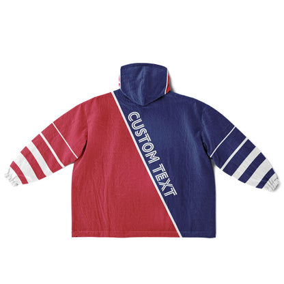 Dark Blue/Red/White Everyday Reversible