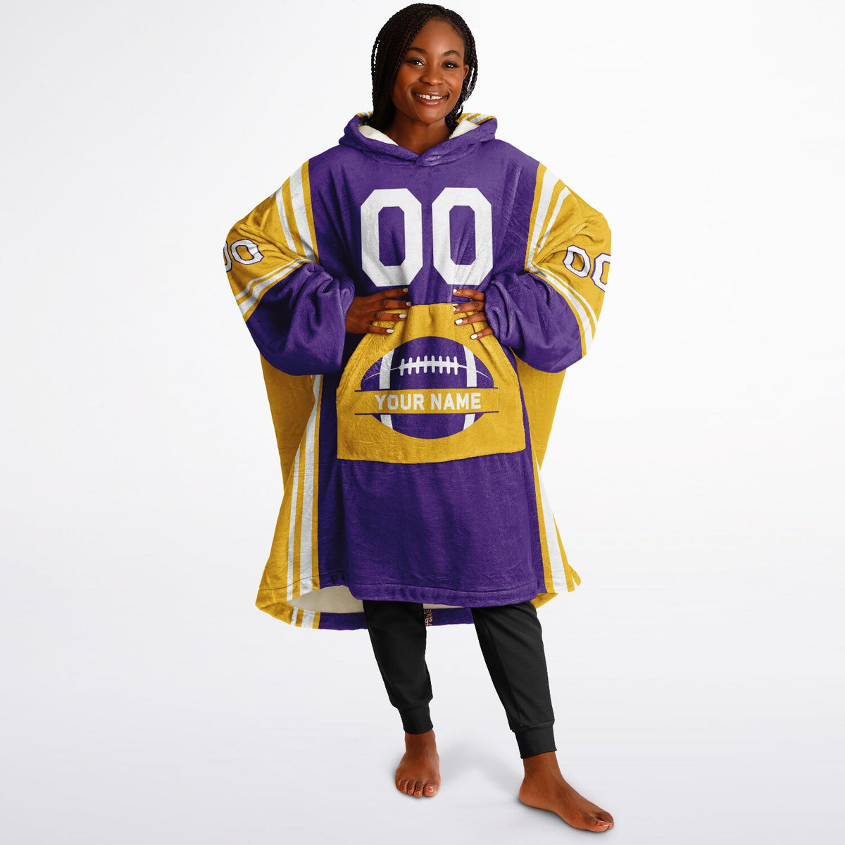 Purple/Gold/White Bold