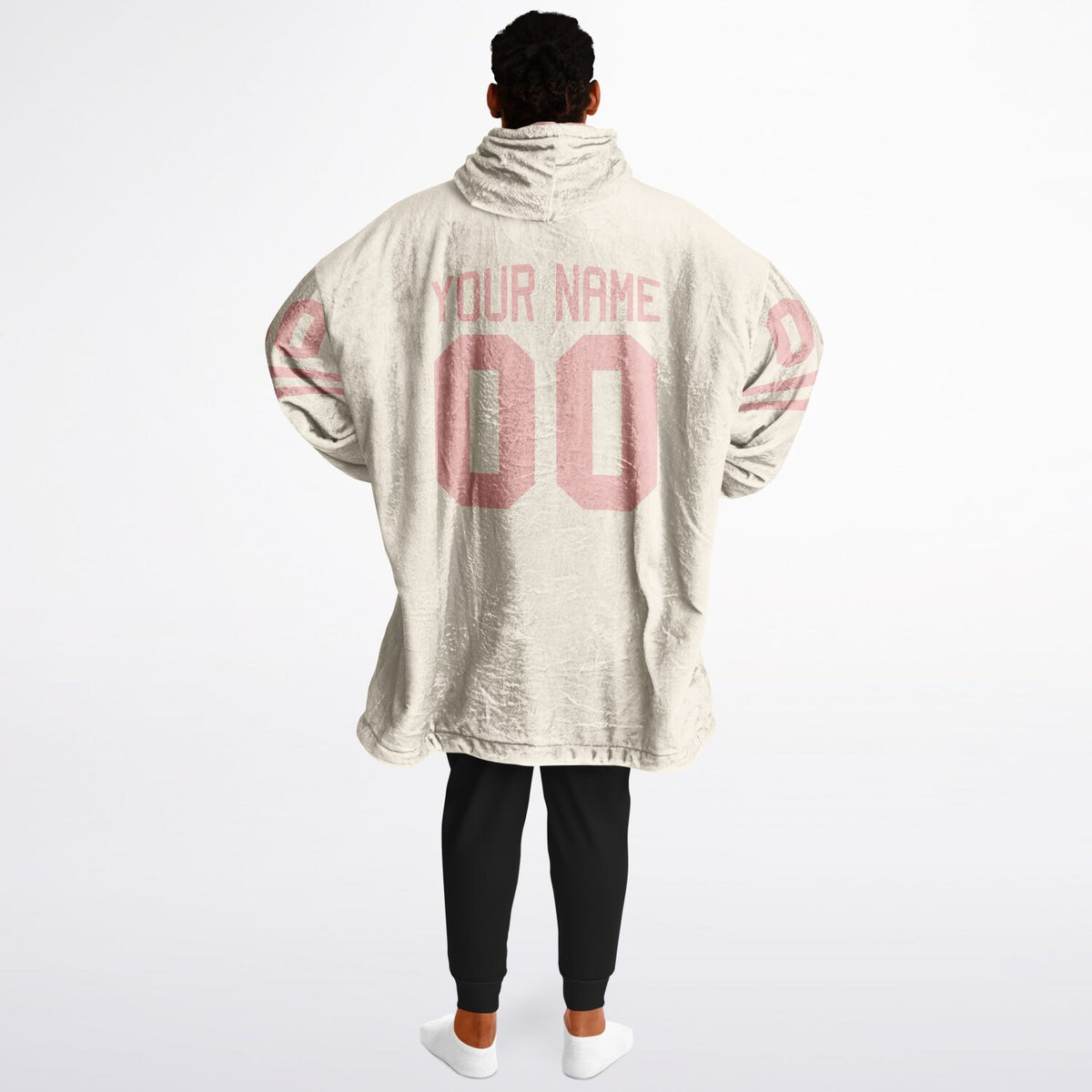 Blush Pink & Cream Superfan Reversible