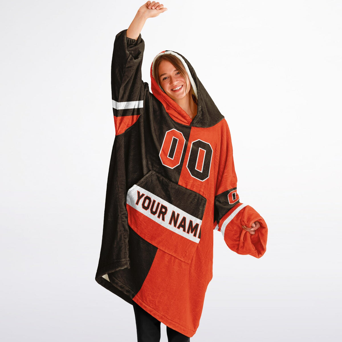Brown/Orange/White Halftime