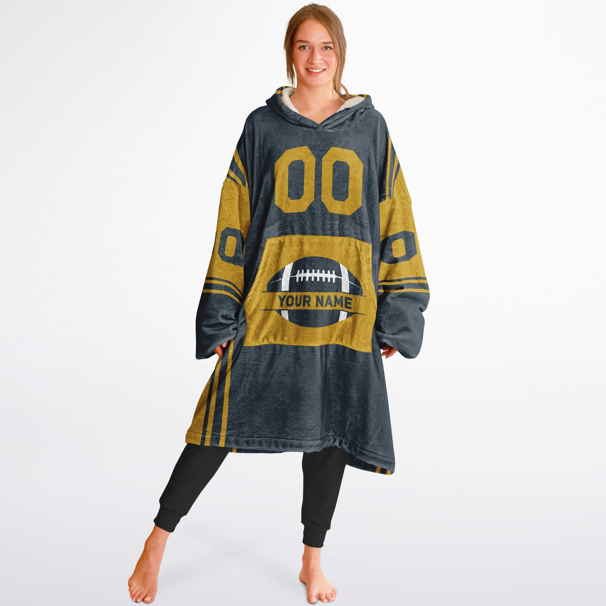 Charcoal & Mustard Bold