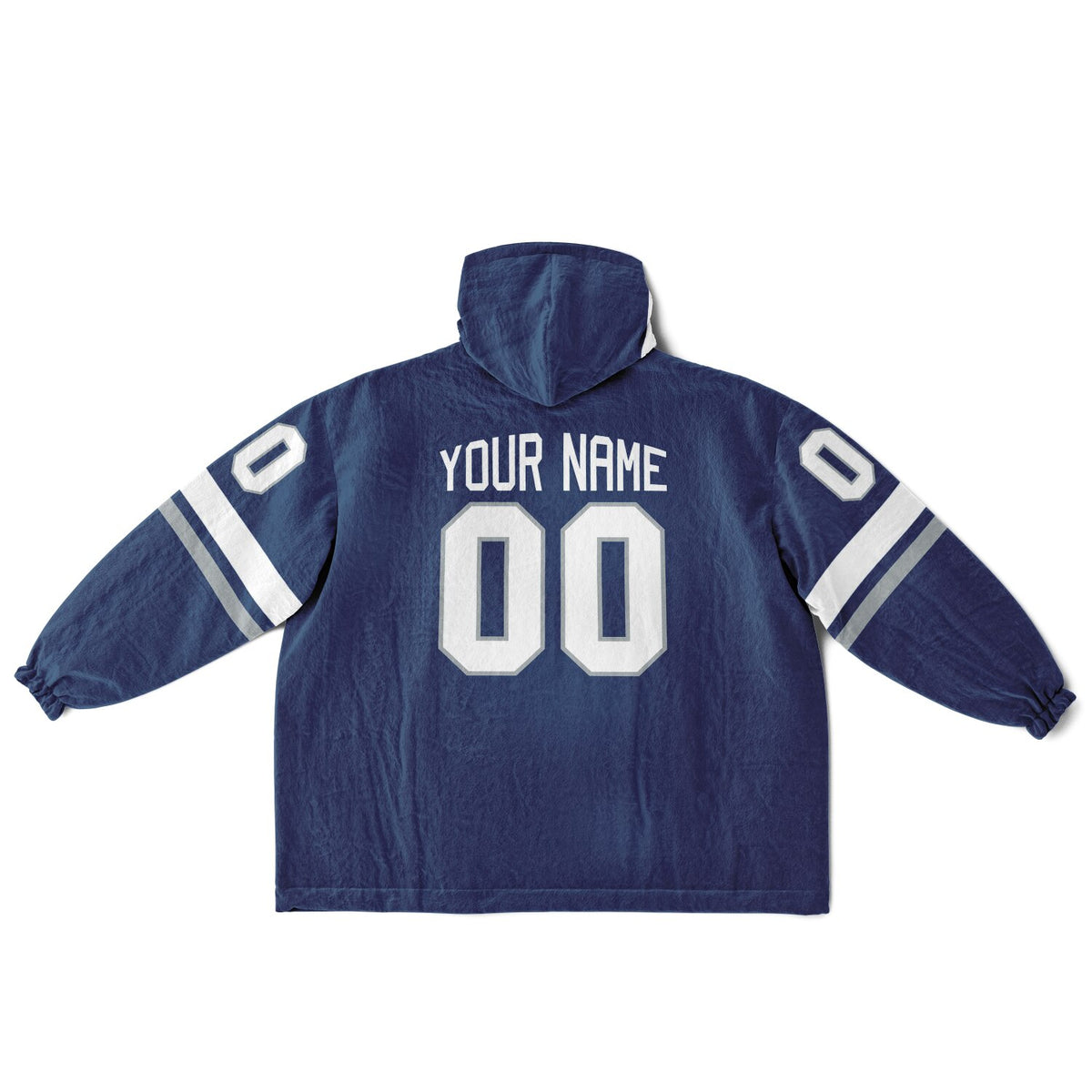 Blue/White/Gray Superfan Reversible