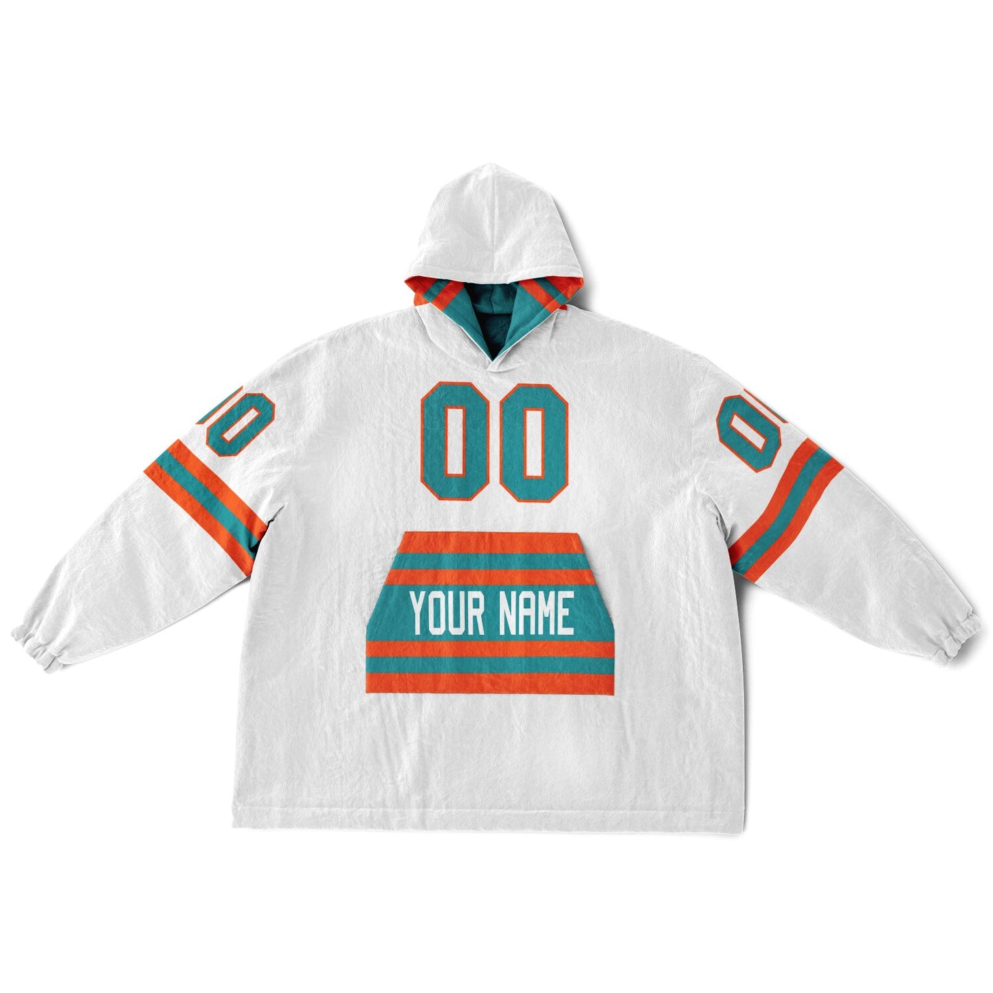 Aqua/Orange Superfan Reversible