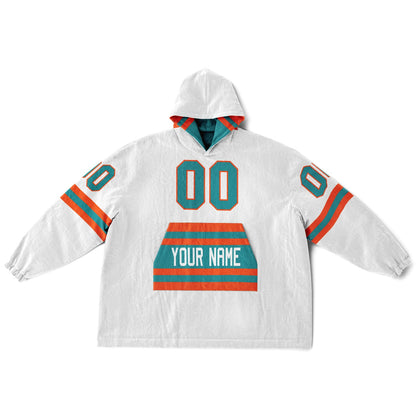 Aqua/Orange Superfan Reversible