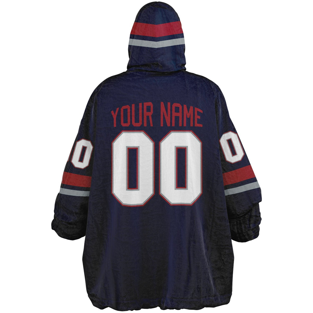 Navy/Red/Silver Superfan Reversible