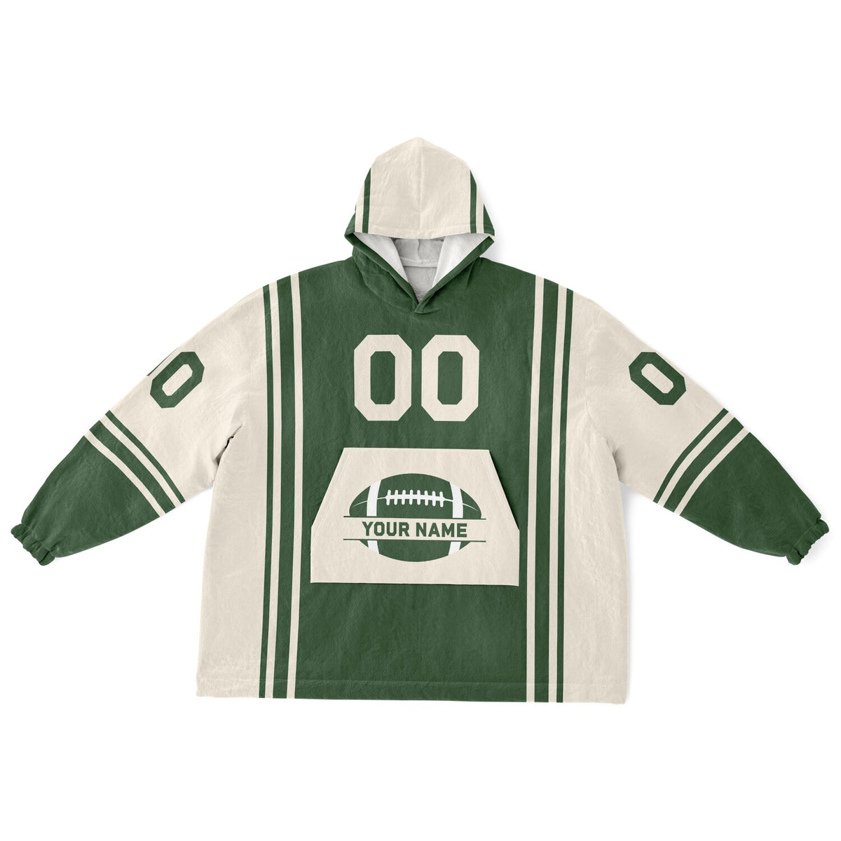 Forest Green & Cream Bold