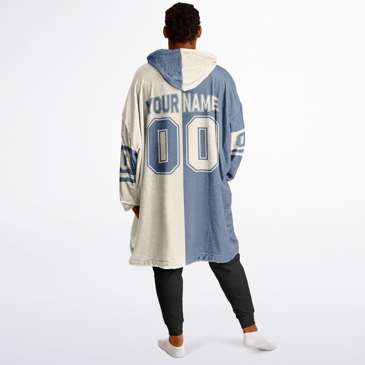 Slate Blue & Cream Halftime