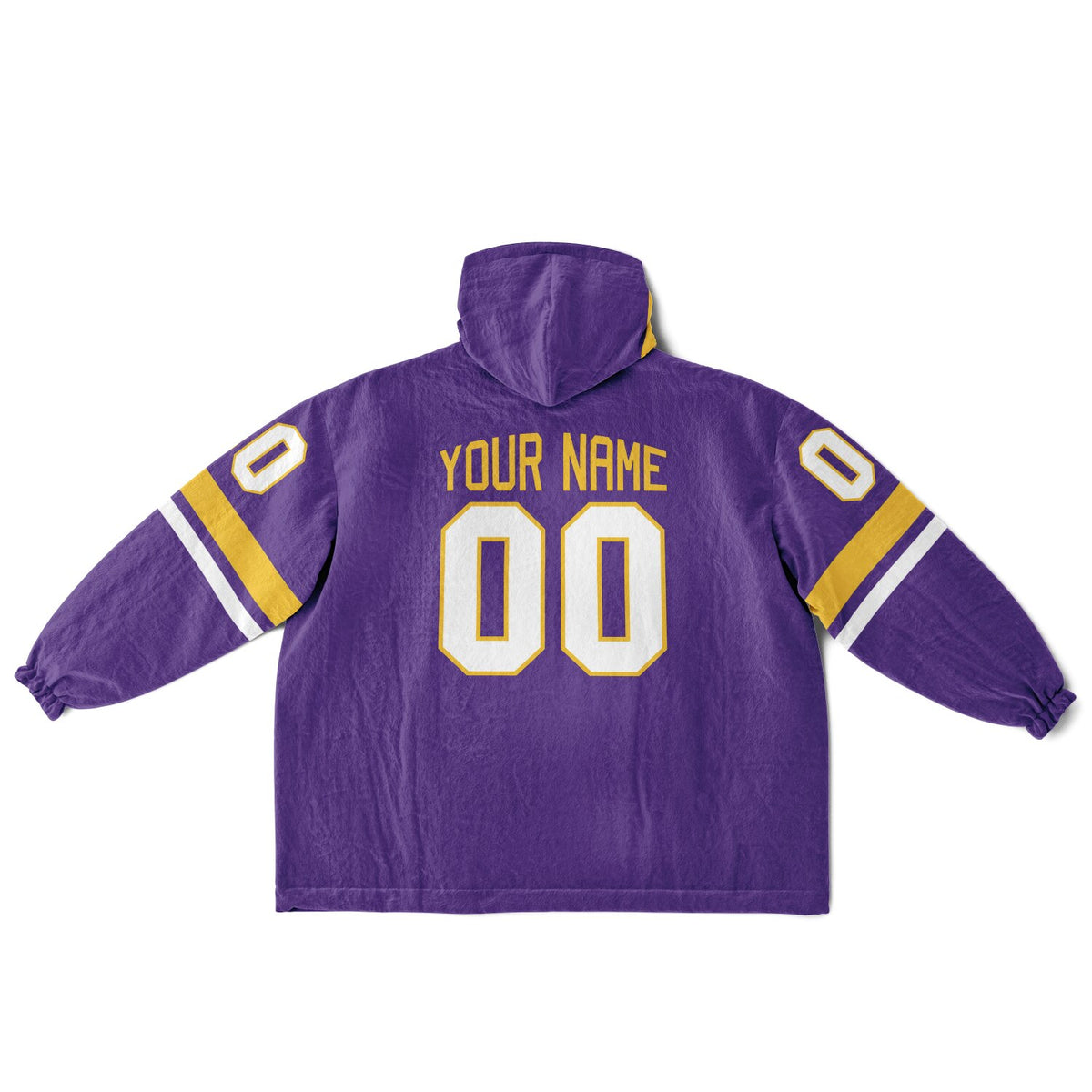 Purple/Gold/White Superfan Reversible