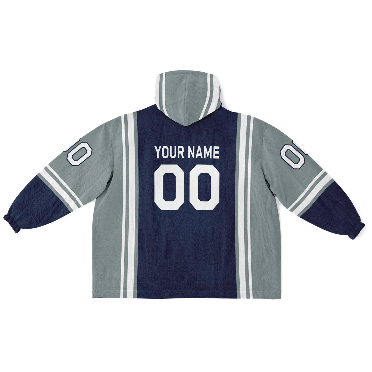 Navy/Silver/White Bold