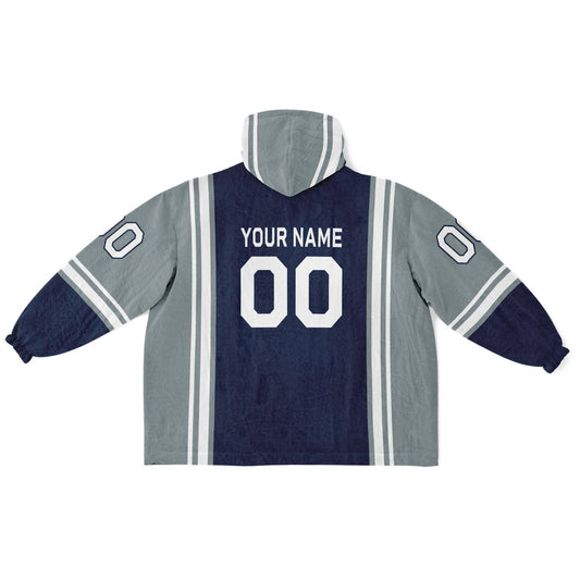 Navy/Silver/White Bold