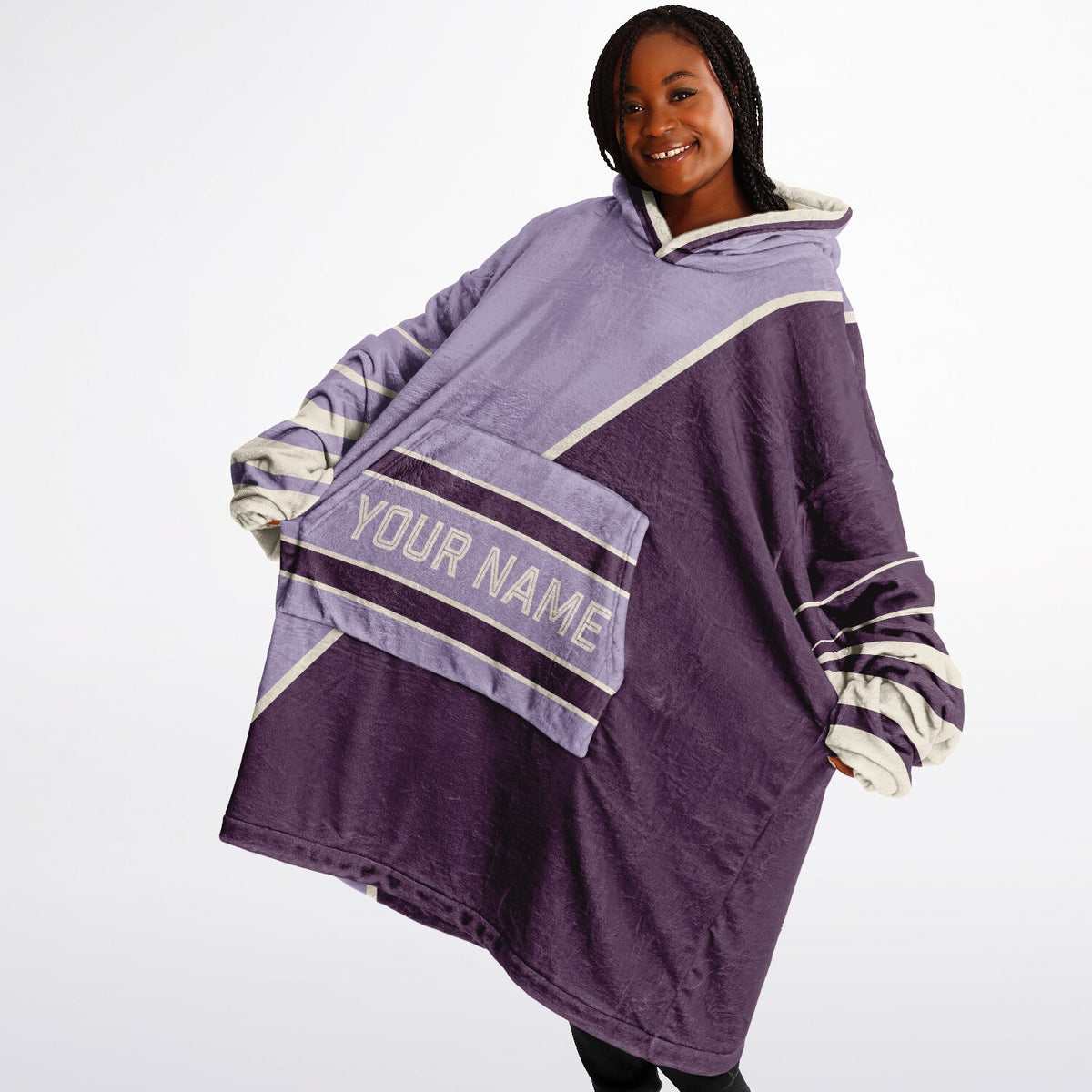 Lavender Cream Plum Split Decision