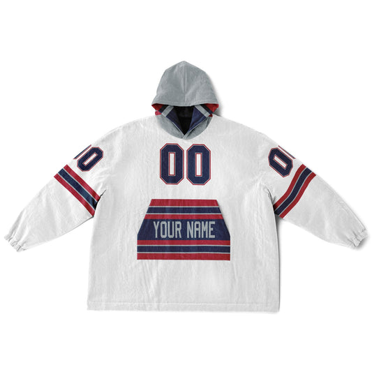 Navy/Red/Silver Superfan Reversible