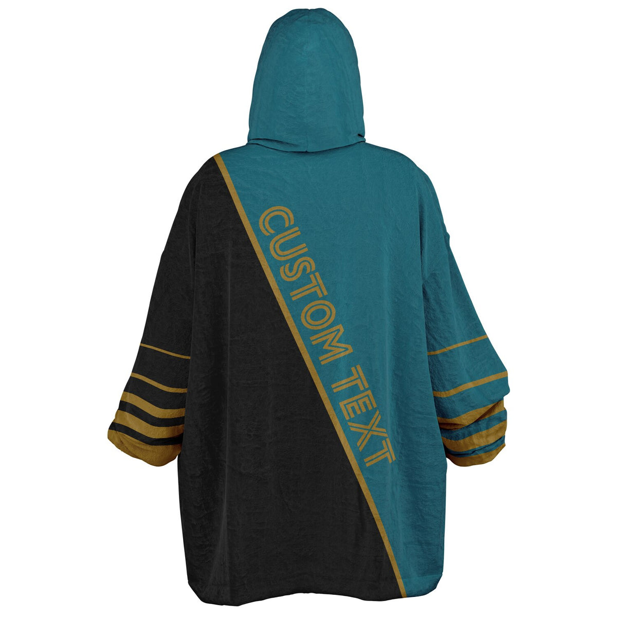 Teal Black Gold Split Decision