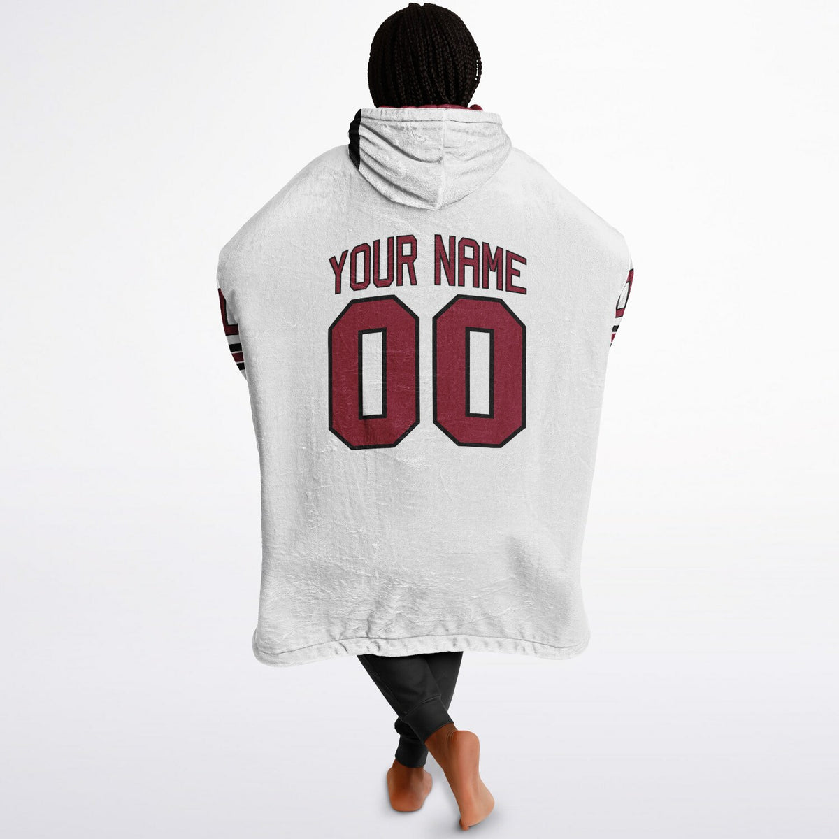 Crimson/Black/White Superfan Reversible